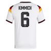 Levné Německo Kimmich 6 Dětské Domácí Fotbalové dresy MS 2026 Krátký Rukáv