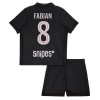 Levné Paris Saint-Germain Fabian 8 Jordan Dětské Čtvrtý Fotbalové dresy 2025-26 Krátký Rukáv