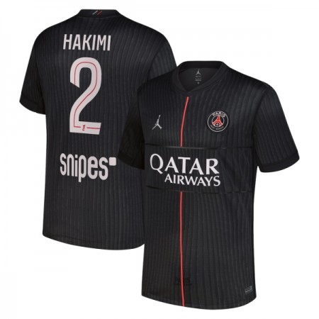 Levné Paris Saint-Germain Hakimi 2 Jordan Čtvrtý Fotbalové dresy 2025-26 Krátký Rukáv