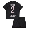 Levné Paris Saint-Germain Hakimi 2 Jordan Dětské Čtvrtý Fotbalové dresy 2025-26 Krátký Rukáv
