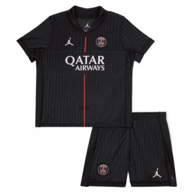 Levné Paris Saint-Germain Joao Neves 87 Jordan Dětské Čtvrtý Fotbalové dresy 2025-26 Krátký Rukáv