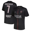 Levné Paris Saint-Germain Kvaratskhelia 7 Jordan Čtvrtý Fotbalové dresy 2025-26 Krátký Rukáv