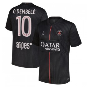 Levné Paris Saint-Germain O. Dembele 10 Jordan Čtvrtý Fotbalové dresy 2025-26 Krátký Rukáv