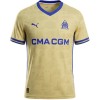 Levné Olympique de Marseille Dětské Čtvrtý Fotbalové dresy 2025-26 Krátký Rukáv