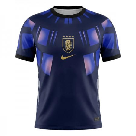 Levné Uruguay Venkovní Fotbalové dresy MS 2026 Krátký Rukáv
