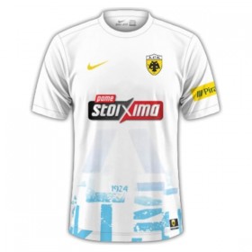 Levné AEK Athens Alternativní Fotbalové dresy 2025-26 Krátký Rukáv
