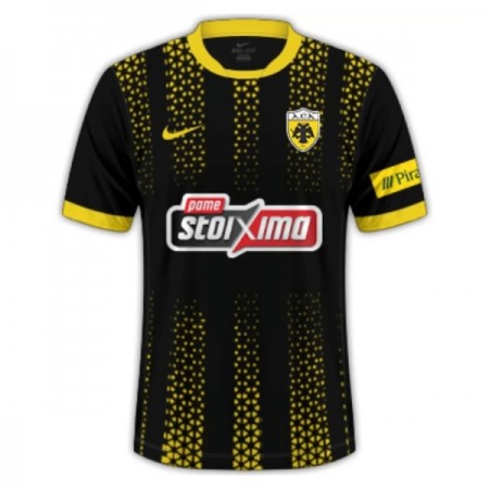 Levné AEK Athens Venkovní Fotbalové dresy 2025-26 Krátký Rukáv