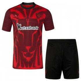 Levné Athletic Bilbao Dětské Čtvrtý Fotbalové dresy 2025-26 Krátký Rukáv