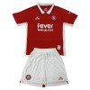 Levné Bristol City Dětské Domácí Fotbalové dresy 2025-26 Krátký Rukáv