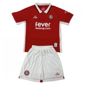 Levné Bristol City Dětské Domácí Fotbalové dresy 2025-26 Krátký Rukáv