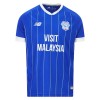 Levné Cardiff City Domácí Fotbalové dresy 2025-26 Krátký Rukáv