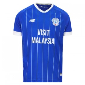Levné Cardiff City Domácí Fotbalové dresy 2025-26 Krátký Rukáv