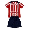 Levné Chivas de CD Guadalajara Dětské Domácí Fotbalové dresy 2025-26 Krátký Rukáv