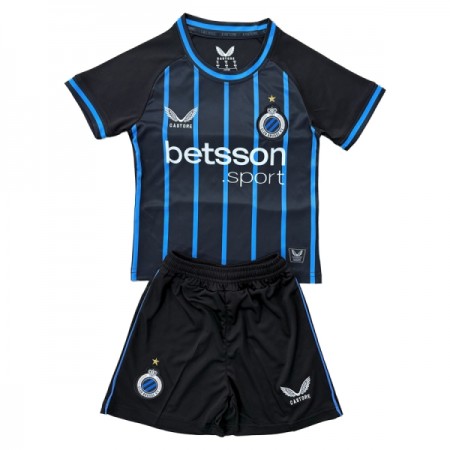 Levné Club Brugge Dětské Domácí Fotbalové dresy 2025-26 Krátký Rukáv