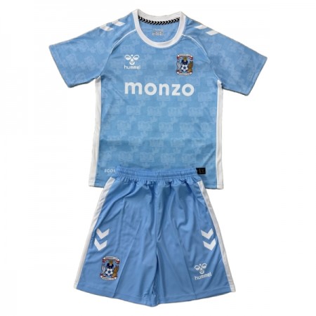 Levné Coventry City Dětské Domácí Fotbalové dresy 2025-26 Krátký Rukáv