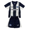 Levné Hertha BSC Dětské Domácí Fotbalové dresy 2025-26 Krátký Rukáv
