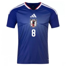 Levné Japonsko Minamino 8 Domácí Fotbalové dresy MS 2026 Krátký Rukáv