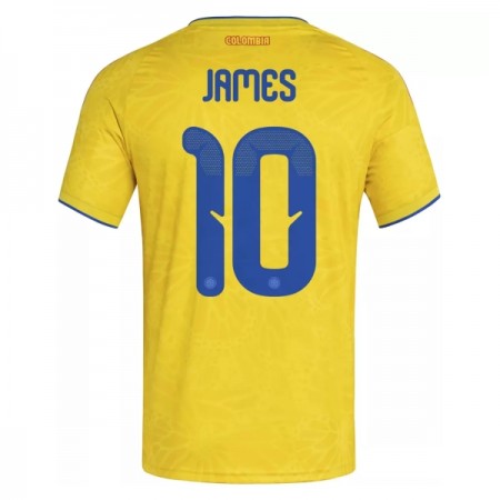 Levné Kolumbie James 10 Domácí Fotbalové dresy MS 2026 Krátký Rukáv