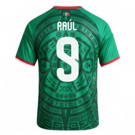 Levné Mexiko Raul 9 Domácí Fotbalové dresy MS 2026 Krátký Rukáv