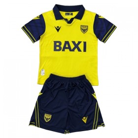 Levné Oxford United Dětské Domácí Fotbalové dresy 2025-26 Krátký Rukáv