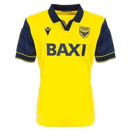 Levné Oxford United Domácí Fotbalové dresy 2025-26 Krátký Rukáv