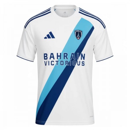 Levné Paris FC Venkovní Fotbalové dresy 2025-26 Krátký Rukáv