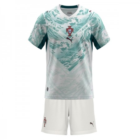 Levné Portugalsko Dětské Venkovní Fotbalové dresy MS 2026 Krátký Rukáv