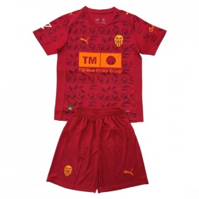 Levné Valencia CF Dětské Venkovní Fotbalové dresy 2025-26 Krátký Rukáv