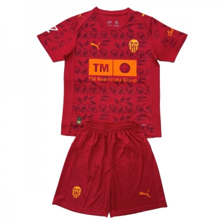 Levné Valencia CF Dětské Venkovní Fotbalové dresy 2025-26 Krátký Rukáv