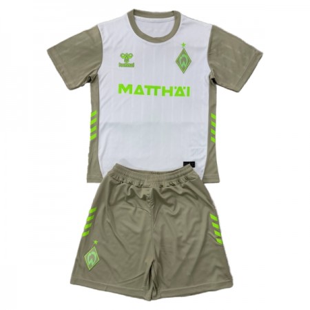 Levné Werder Brémy Dětské Venkovní Fotbalové dresy 2025-26 Krátký Rukáv