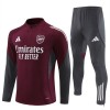 Arsenal Tréninkový Mikina Čtvrt Zip Červená 2025-26