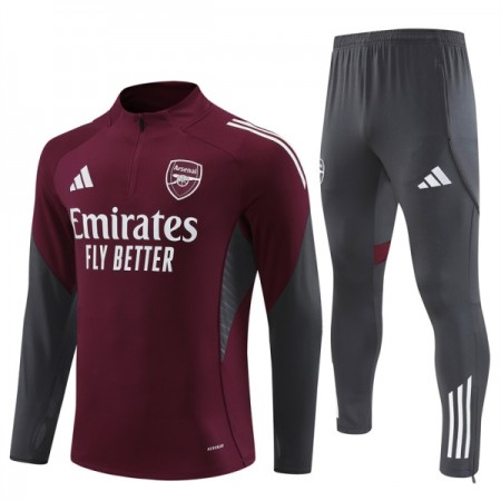Arsenal Tréninkový Mikina Čtvrt Zip Červená 2025-26
