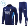 Real Madrid Tréninkový Mikina Dětské Čtvrt Zip Námořnictvo 2025-26