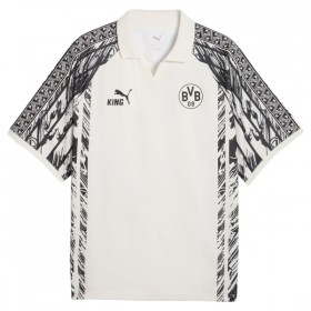 Levné Borussia Dortmund Lifestyle Retro 2026-27 Krátký Rukáv