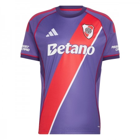 Levné CA River Plate Alternativní Fotbalové dresy 2025-26 Krátký Rukáv