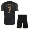 Levné Los Angeles FC Son 7 Dětské Domácí Fotbalové dresy 2026 Krátký Rukáv