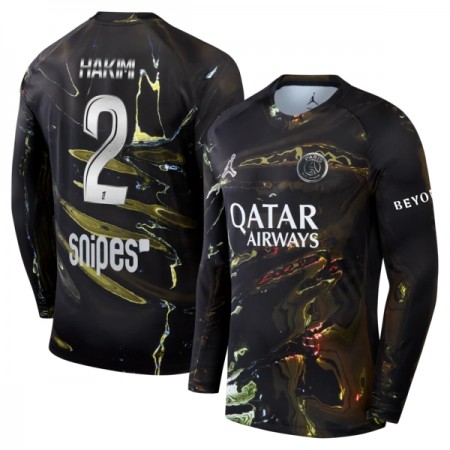 Levné Paris Saint-Germain Hakimi 2 Night Edition 2025-26 Dlouhý Rukáv