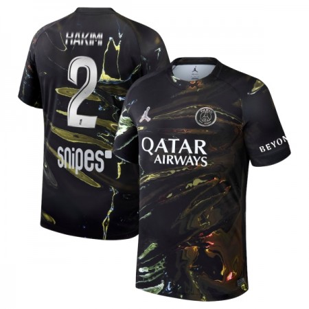 Levné Paris Saint-Germain Hakimi 2 Night Edition 2025-26 Krátký Rukáv
