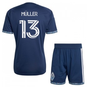 Levné Vancouver Whitecaps Muller 13 Dětské Venkovní Fotbalové dresy 2026 Krátký Rukáv