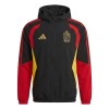 Belgie Tréninkový Bunda Kapucí Černá 2026-27