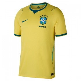 Levné Brazílie Domácí Fotbalové dresy MS 2026 Krátký Rukáv