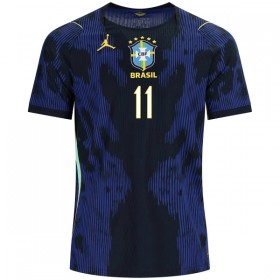 Levné Brazílie Raphinha 11 Venkovní Fotbalové dresy MS 2026 Krátký Rukáv