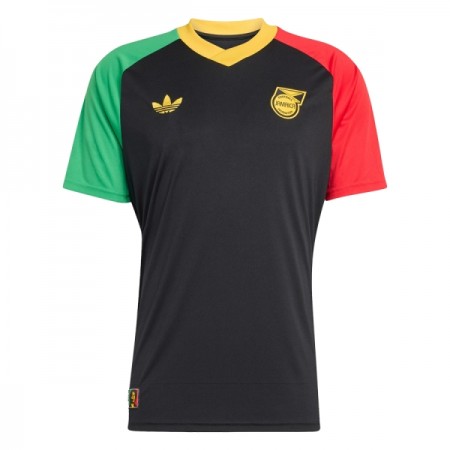 Levné Jamajka Pre-Match MS 2026 Černá Krátký Rukáv