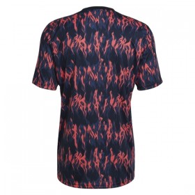 Levné Manchester United Pre-Match Černá 2025-26 Krátký Rukáv