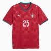 Levné Portugalsko Nuno Mendes 25 Domácí Fotbalové dresy MS 2026 Krátký Rukáv