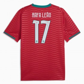 Levné Portugalsko Rafael Leao 17 Domácí Fotbalové dresy MS 2026 Krátký Rukáv