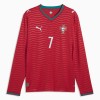 Levné Portugalsko Ronaldo 7 Domácí Fotbalové dresy MS 2026 Dlouhý Rukáv