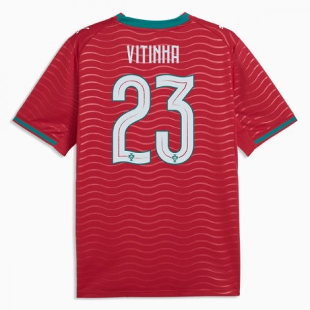 Levné Portugalsko Vitinha 23 Domácí Fotbalové dresy MS 2026 Krátký Rukáv