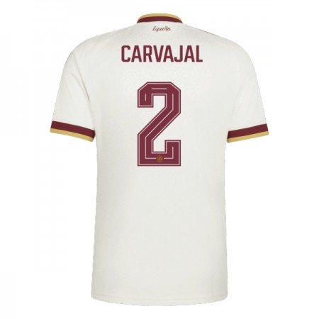 Levné Španělsko Carvajal 2 Venkovní Fotbalové dresy MS 2026 Krátký Rukáv