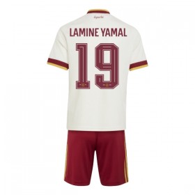 Levné Španělsko Lamine Yamal 19 Dětské Venkovní Fotbalové dresy MS 2026 Krátký Rukáv